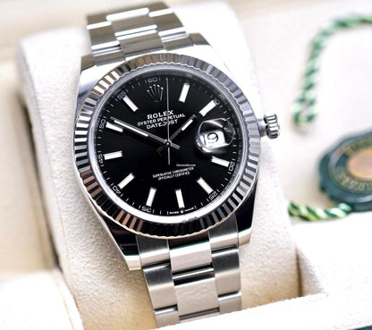 ROLEX DATEJUST (SILVER BLACK DIAL)