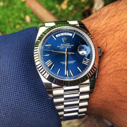 ROLEX DAY DATE (SILVER BLUE)