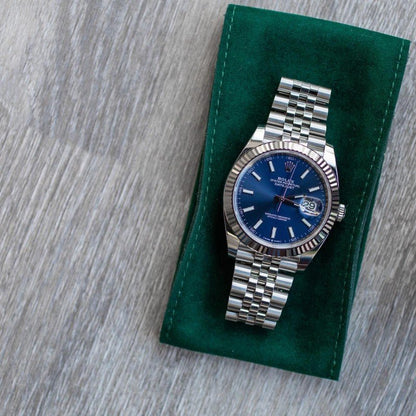 ROLEX  DATE JUST (SILVER BLUE) - VIRAT KOHLI