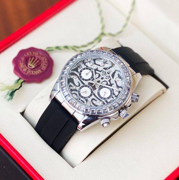 ROLEX DAYTONA EYE OF THE TIGER (SILVER)