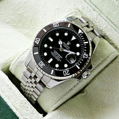 ROLEX SUBMARINER DATE (BLACK - SILVER)
