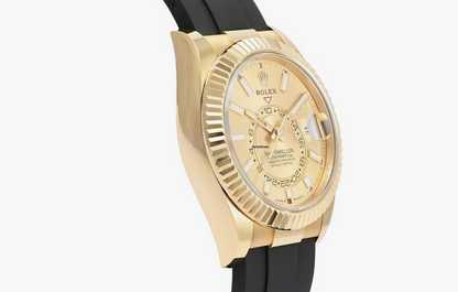 ROLEX SKY DWELLER OYSTERFLEX (GOLD)