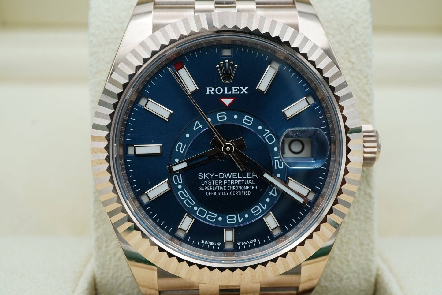 ROLEX SKY DWELLER (GOLD BLUE)