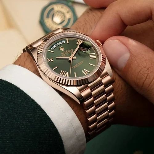 ROLEX DAY DATE (GOLD - CHOCOLATE) - MS DHONI